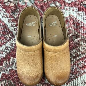 Dansko Honey Distressed Professional Clog